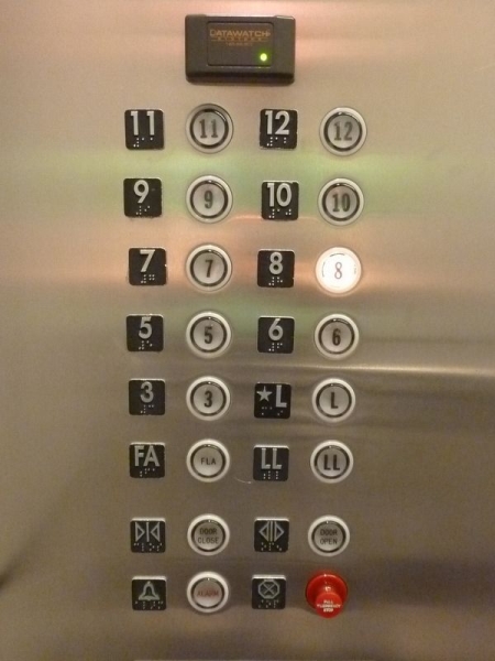 Bảng điều khiển thang máy